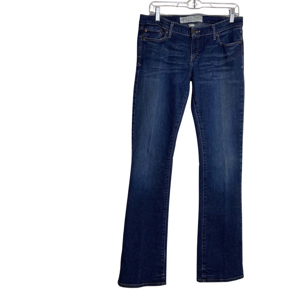 Abercrombie & Fitch Bootcut Denim Mid-rise Jeans Sz 8L